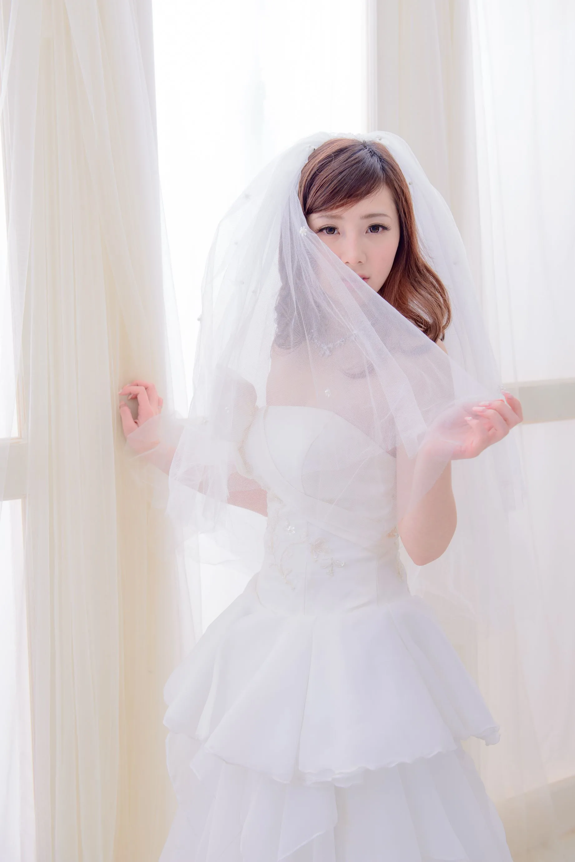 [Vẻ đẹp váy cưới] Chen Siying - Bộ ảnh cưới màu xanh trắng - 45