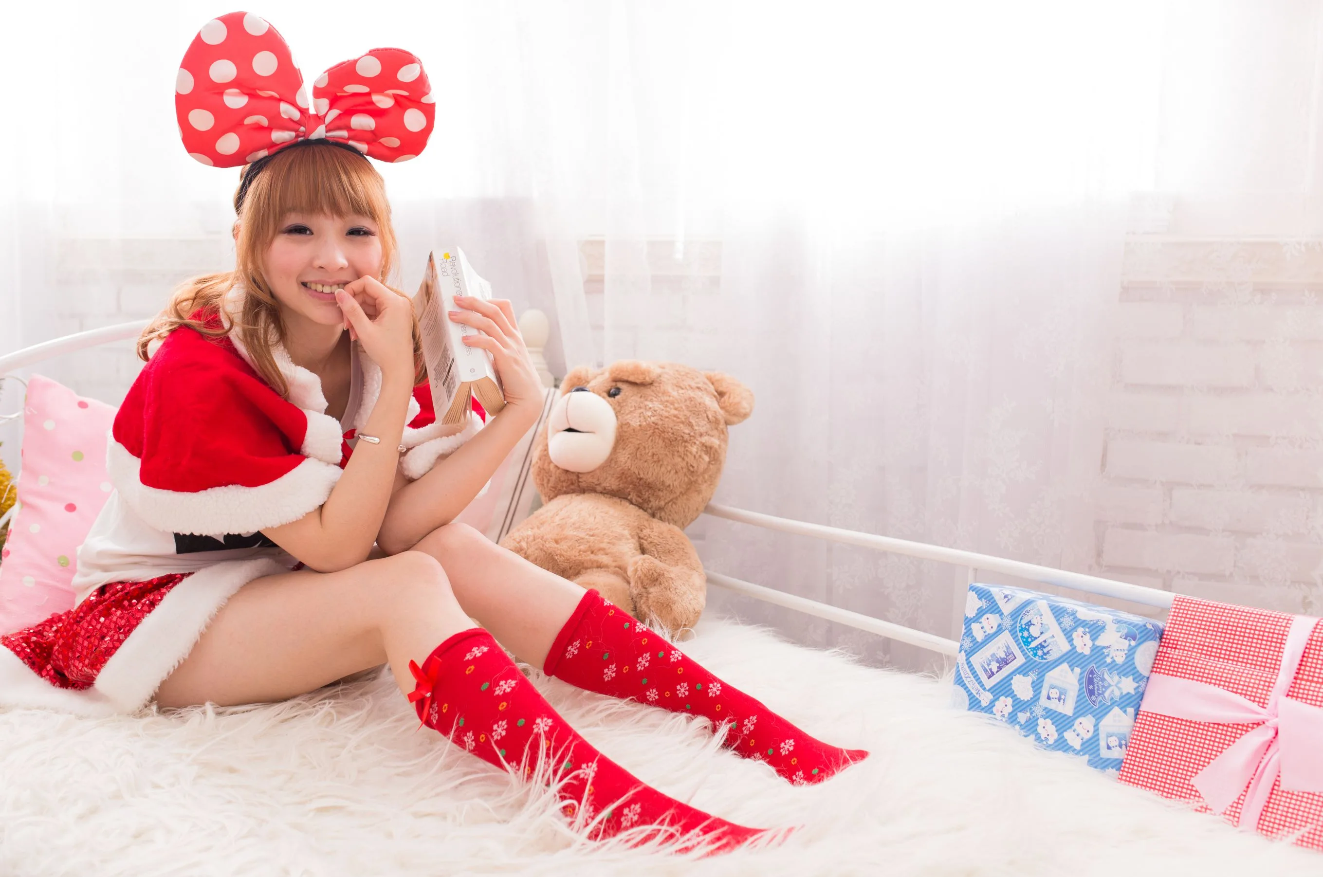 Bộ sưu tập ảnh những cô gái Đài Loan xinh đẹp trong dịp Giáng sinh (có nhiều người mẫu tham gia). - 19