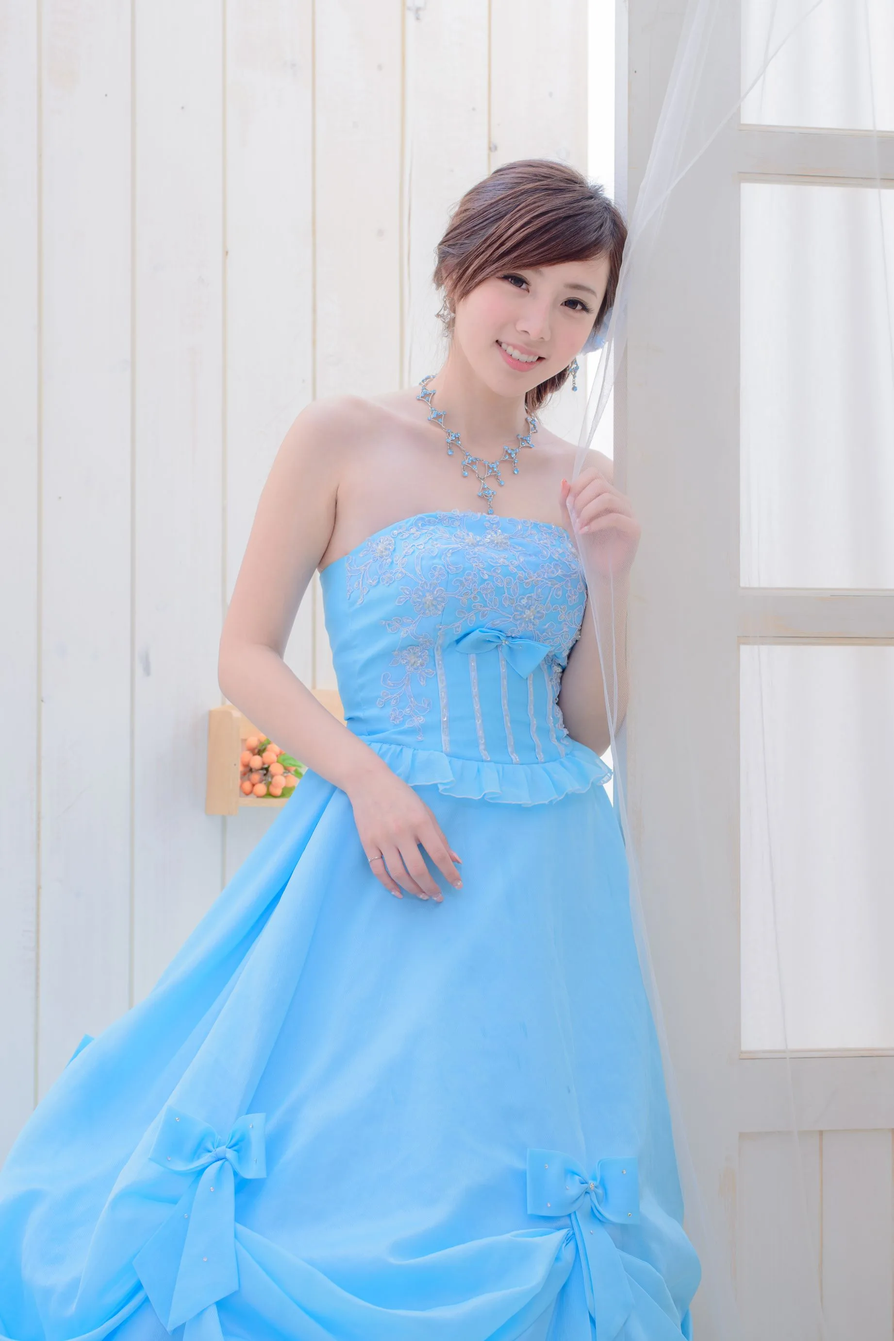 [Vẻ đẹp váy cưới] Chen Siying - Bộ ảnh cưới màu xanh trắng - 26