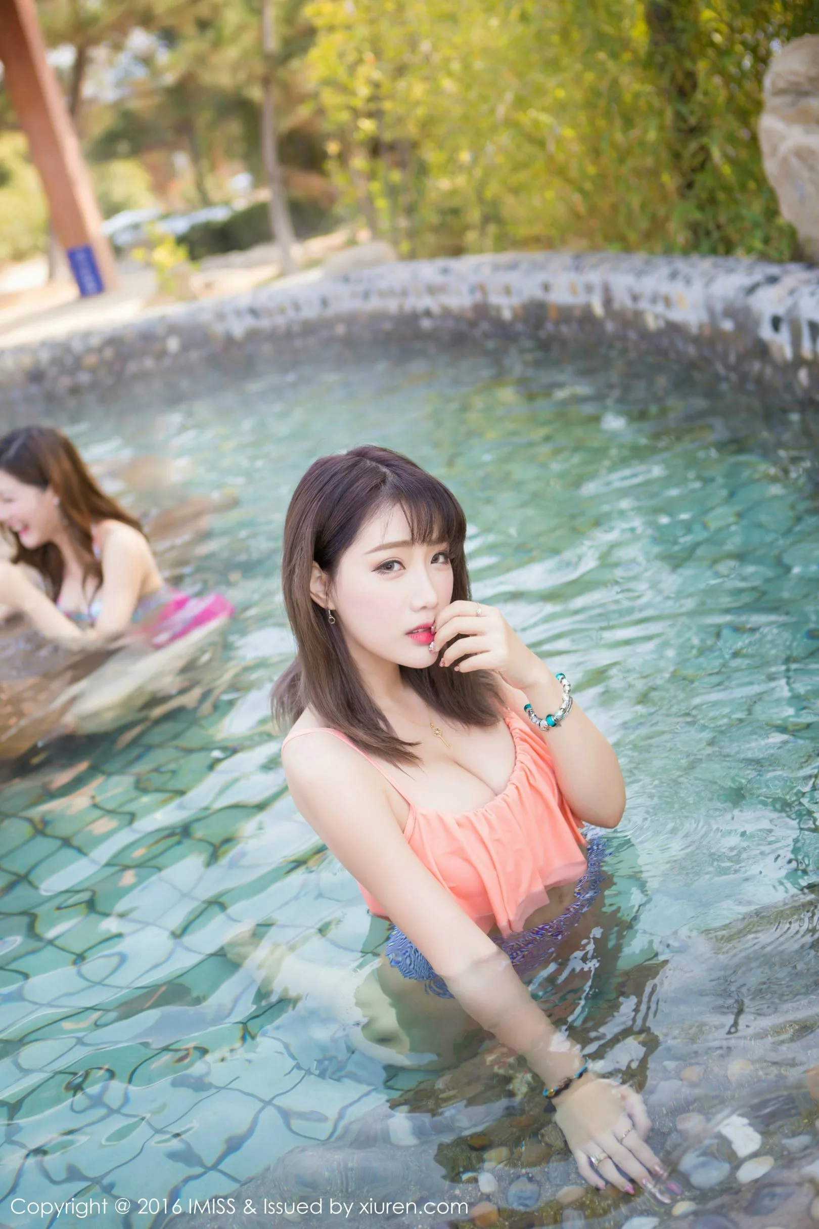 [IMISS Love Honey Club] VOL.063 Bộ sưu tập mô hình - Hồ bơi + Bộ đồ trong nhà - 9