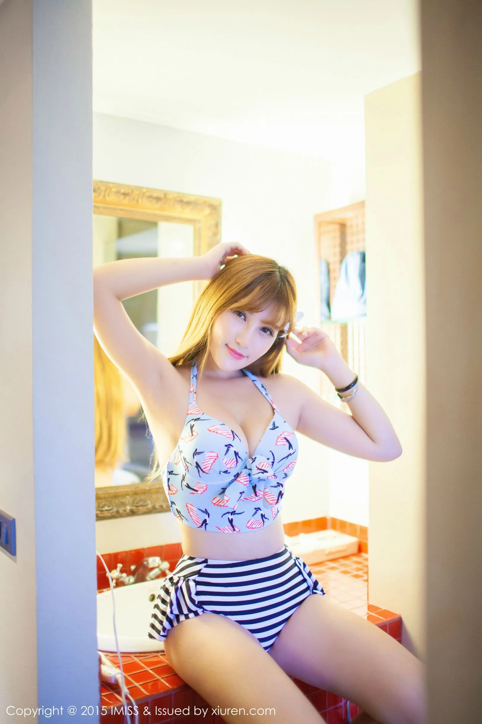[Câu lạc bộ IMiss Love Honey]VOL.051 LalaBaby - Bộ ảnh áo tắm trong nhà - 38