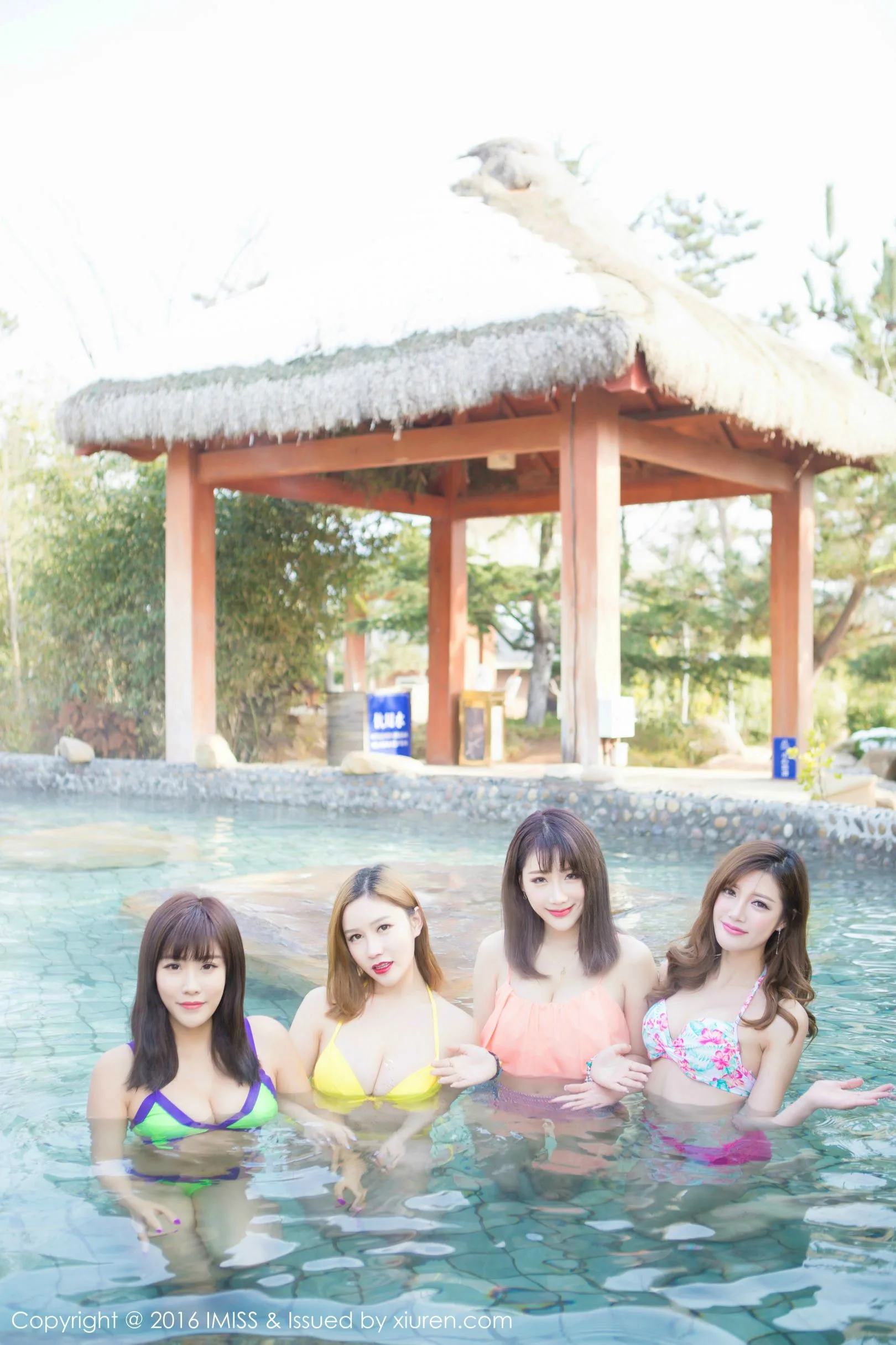 [IMISS Love Honey Club] VOL.063 Bộ sưu tập mô hình - Hồ bơi + Bộ đồ trong nhà