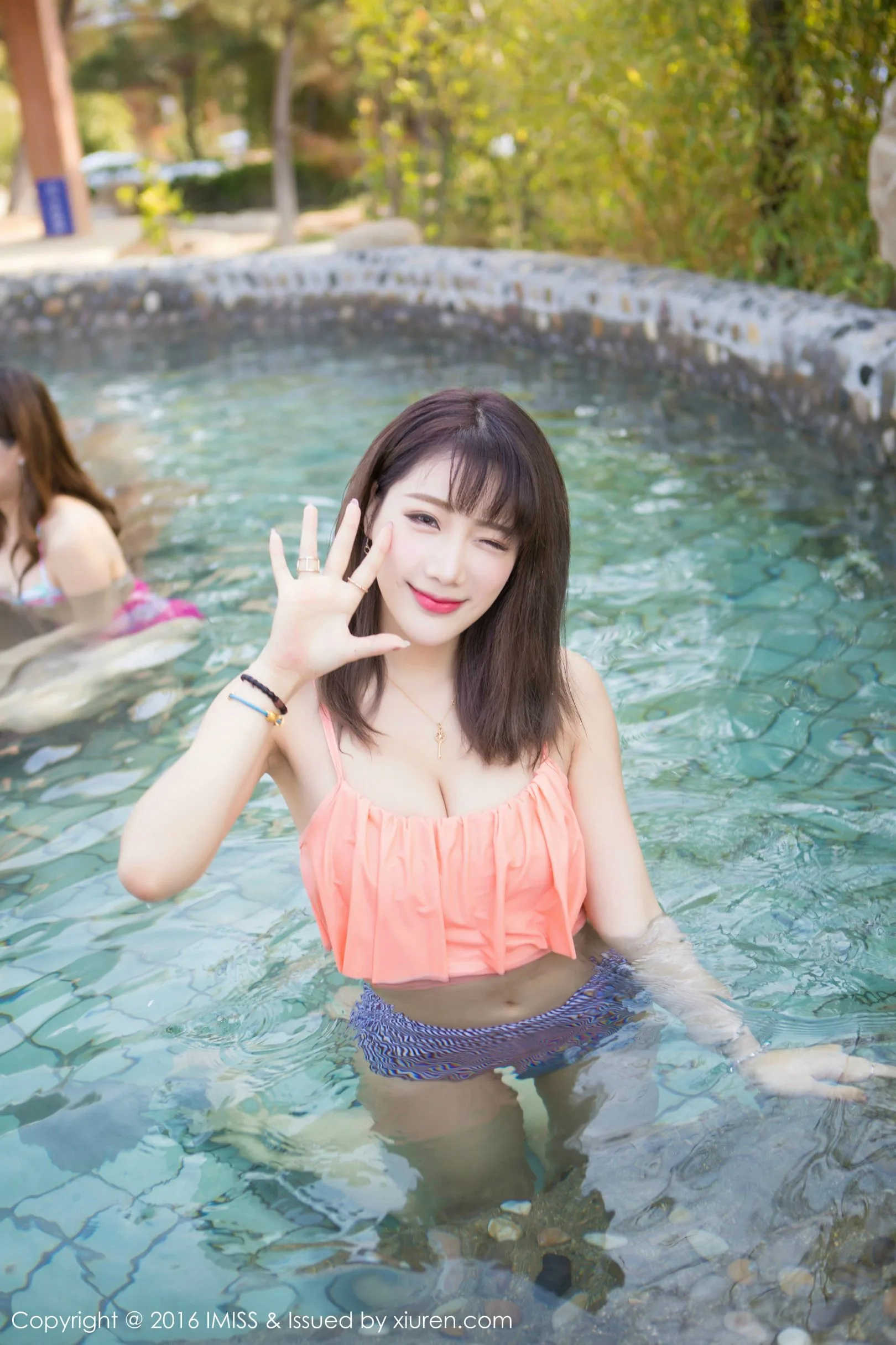 [IMISS Love Honey Club] VOL.063 Bộ sưu tập mô hình - Hồ bơi + Bộ đồ trong nhà - 11