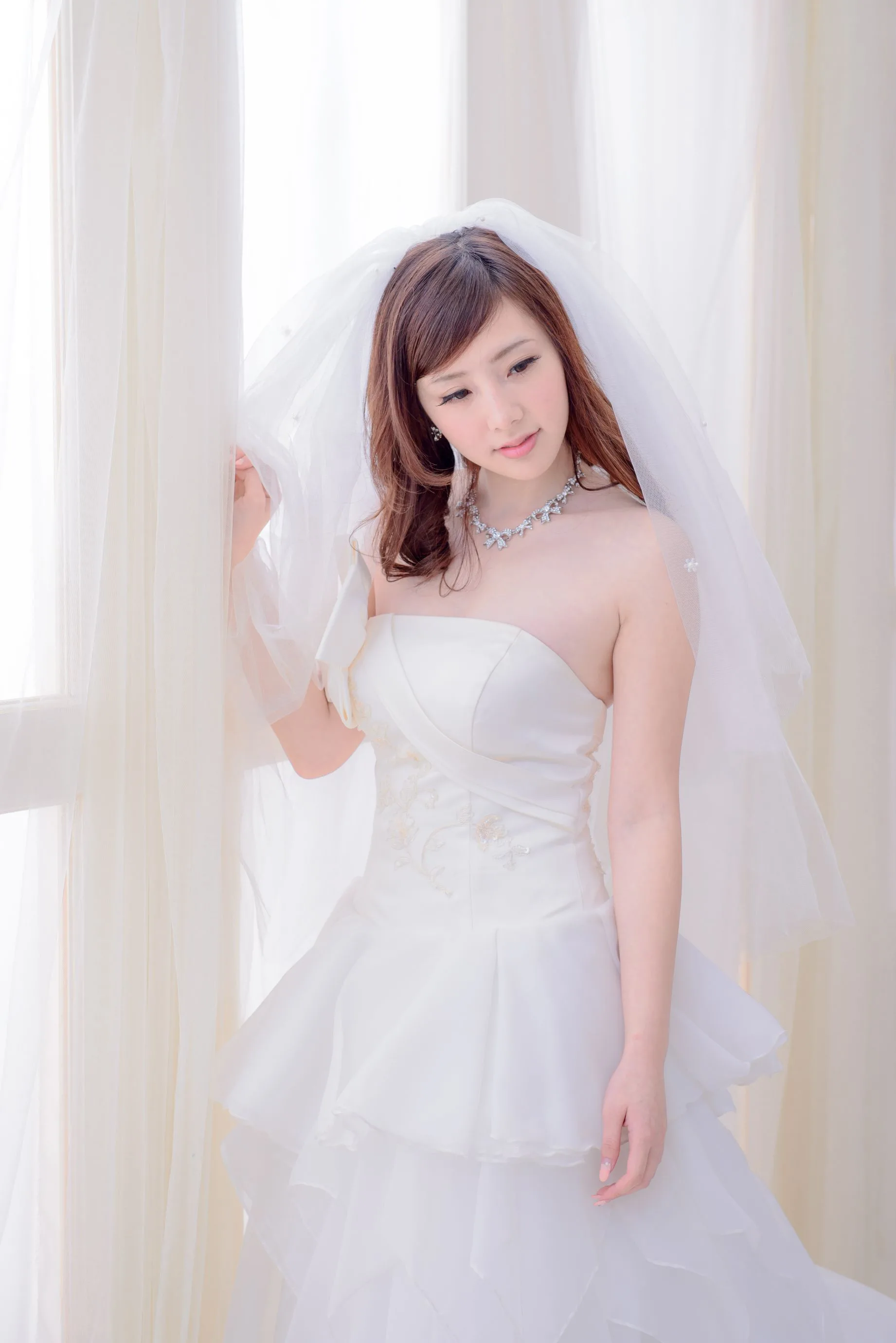 [Vẻ đẹp váy cưới] Chen Siying - Bộ ảnh cưới màu xanh trắng - 52